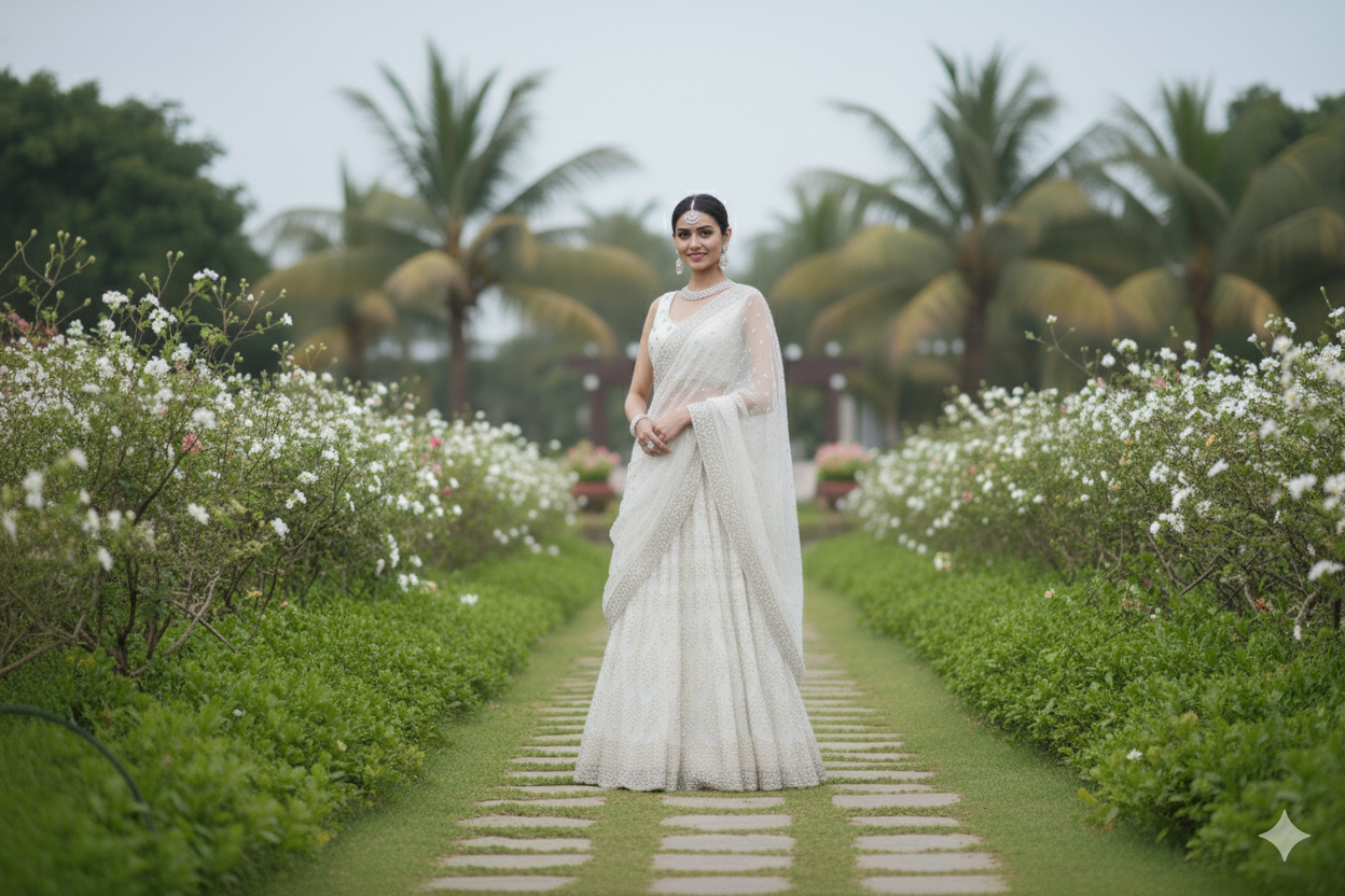BRIDAL GHAGRA ODHNI