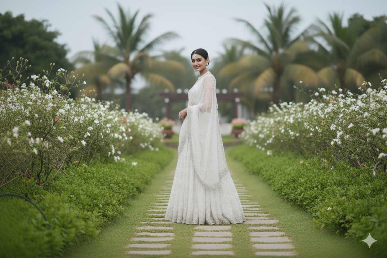 BRIDAL GHAGRA ODHNI
