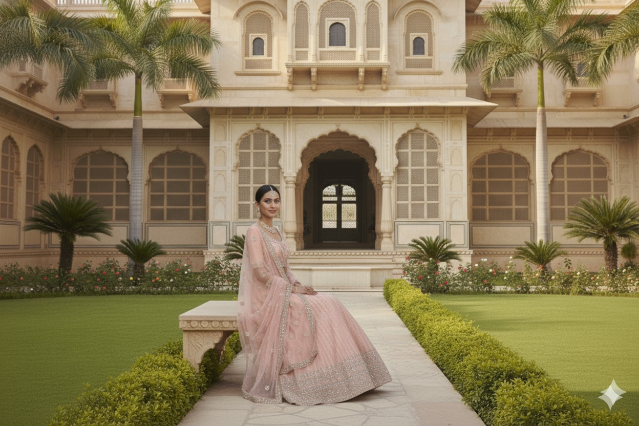 GIRLISH GHAGRA ODHNI