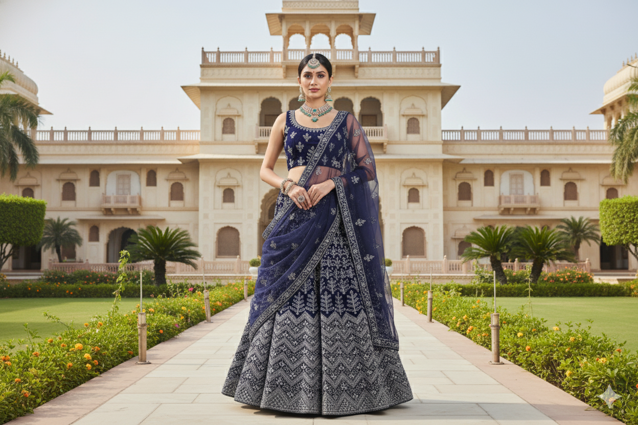 GIRLISH GHAGRA ODHNI