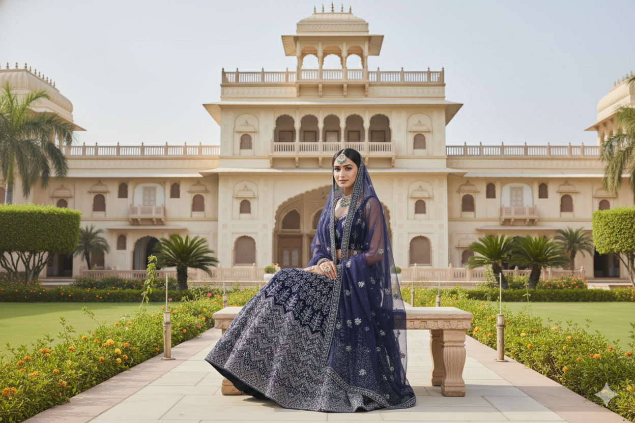 GIRLISH GHAGRA ODHNI