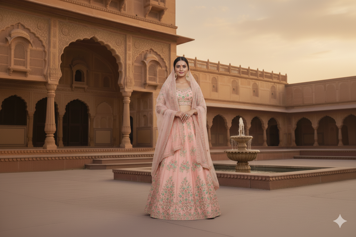 GIRLISH GHAGRA ODHNI