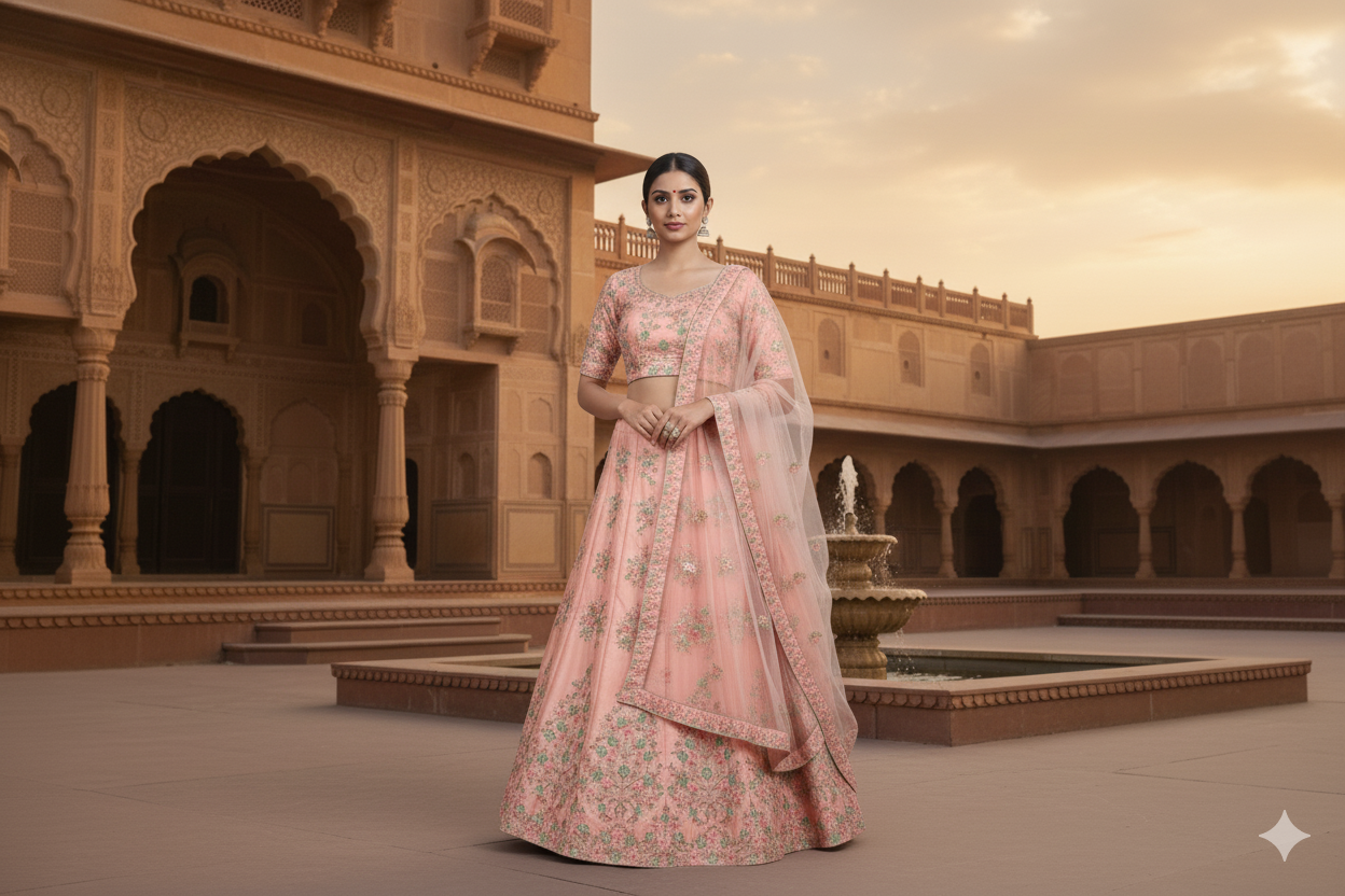 GIRLISH GHAGRA ODHNI