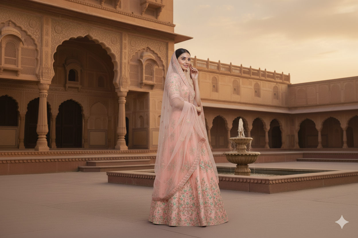 GIRLISH GHAGRA ODHNI