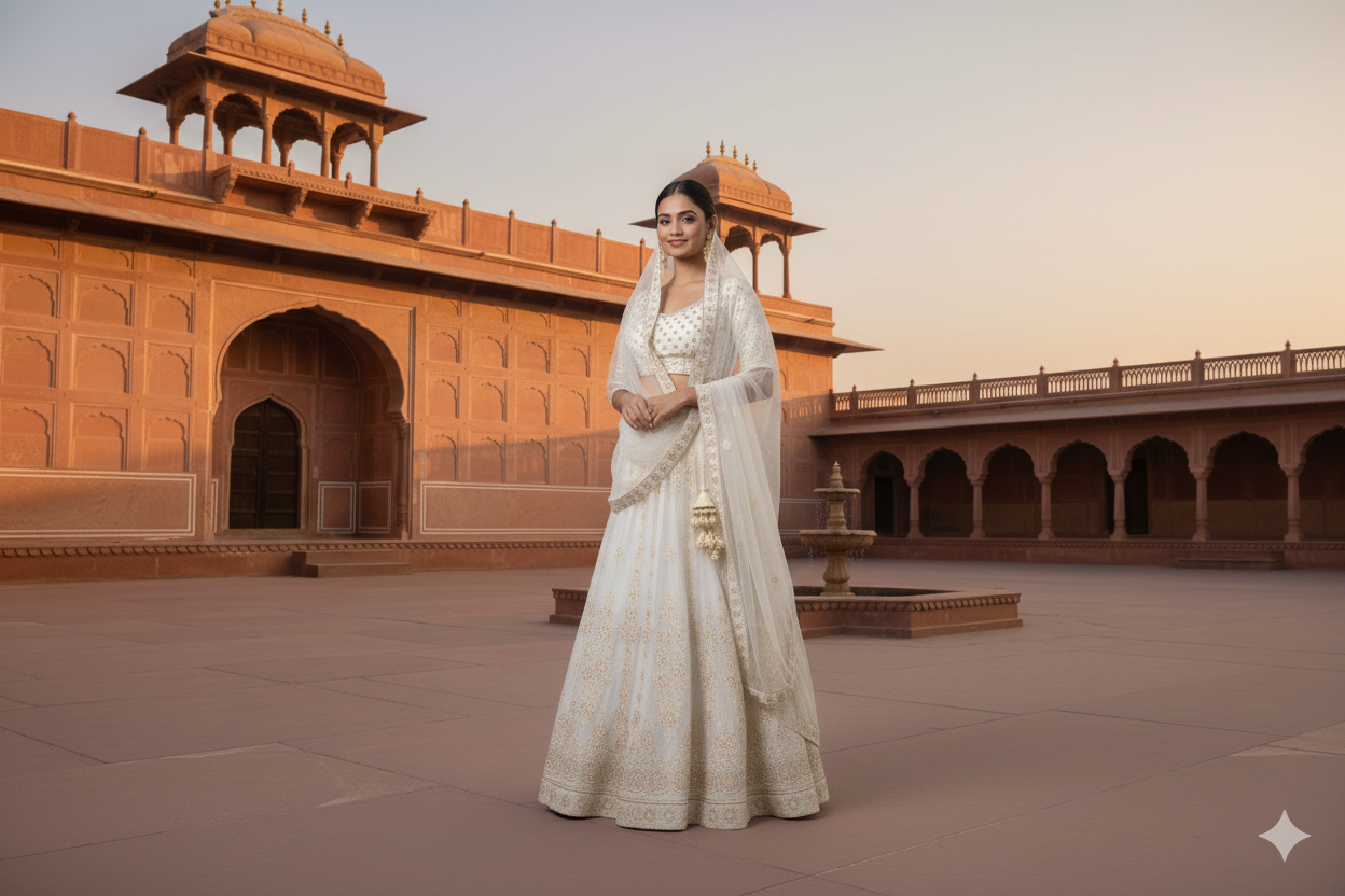 GIRLISH GHAGRA ODHNI