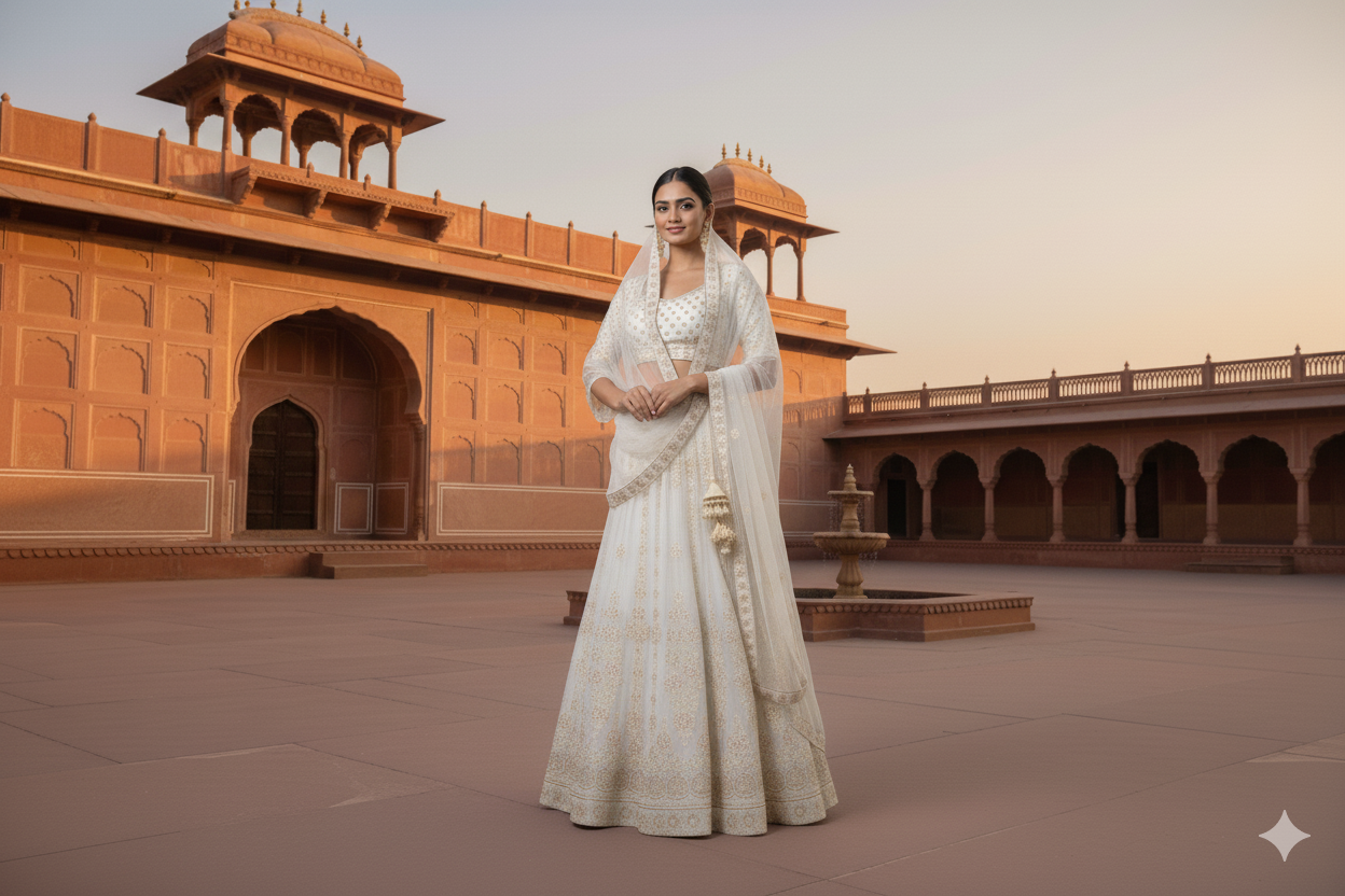 GIRLISH GHAGRA ODHNI
