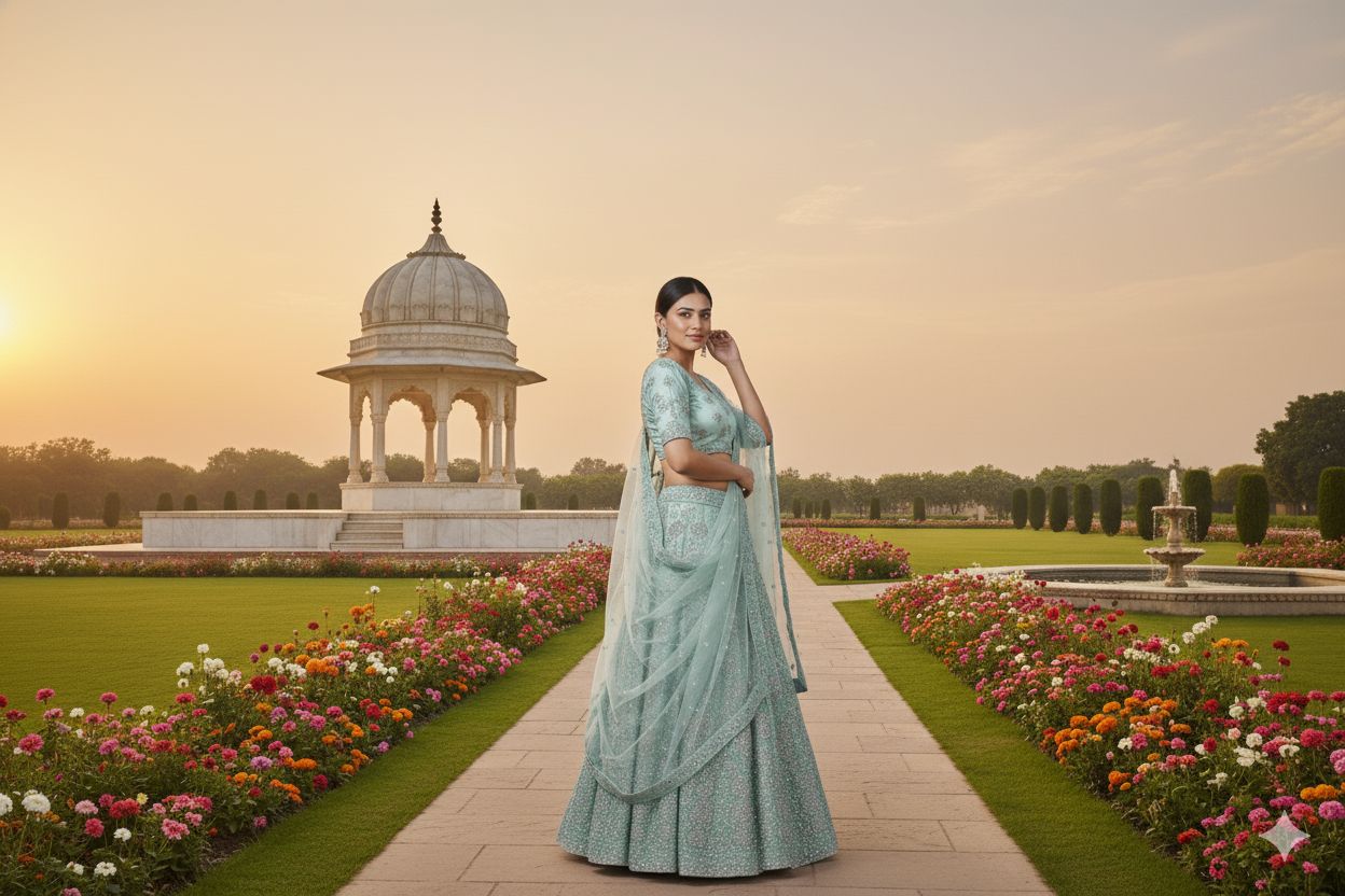 GIRLISH GHAGRA ODHNI