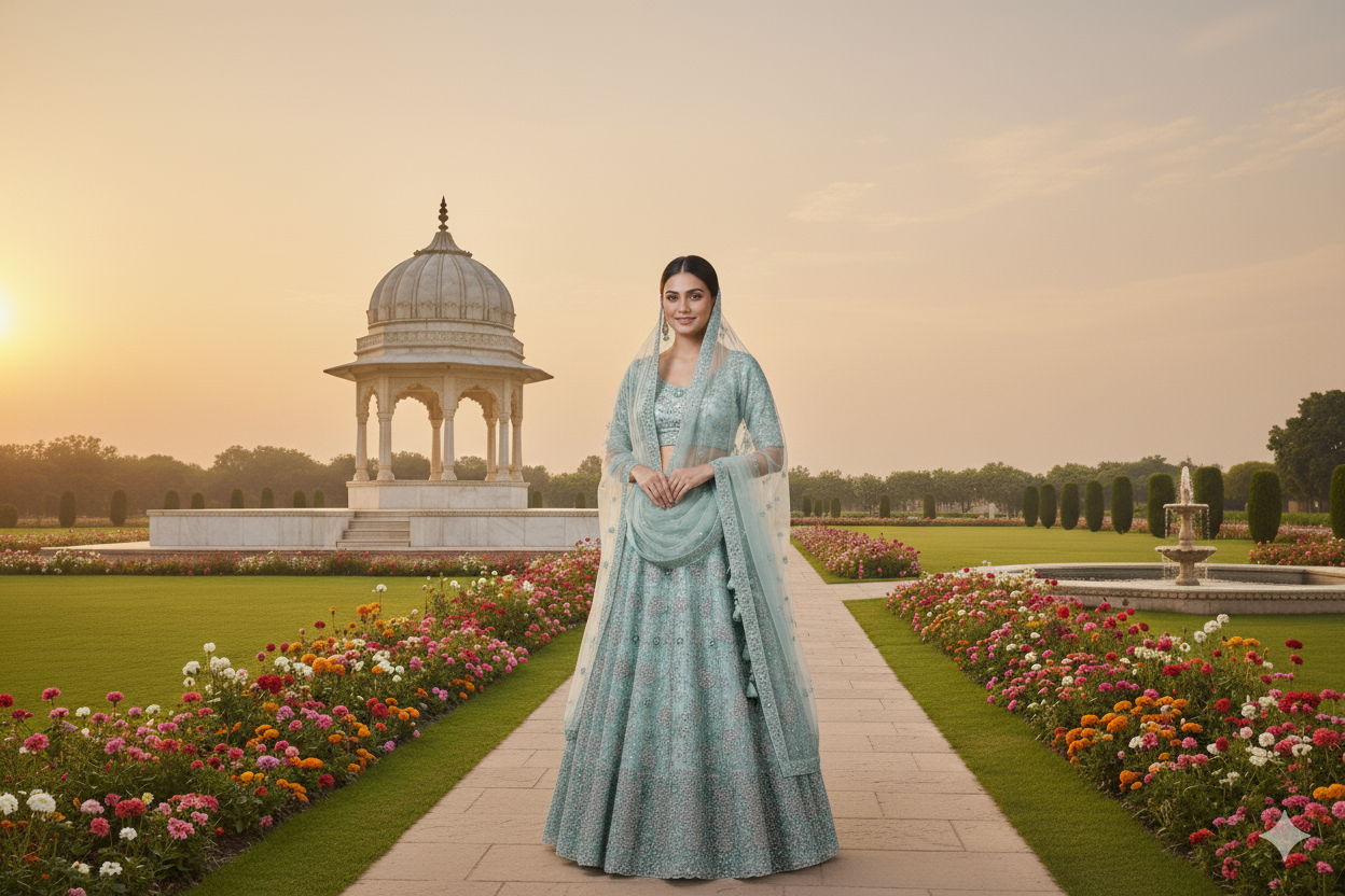 GIRLISH GHAGRA ODHNI