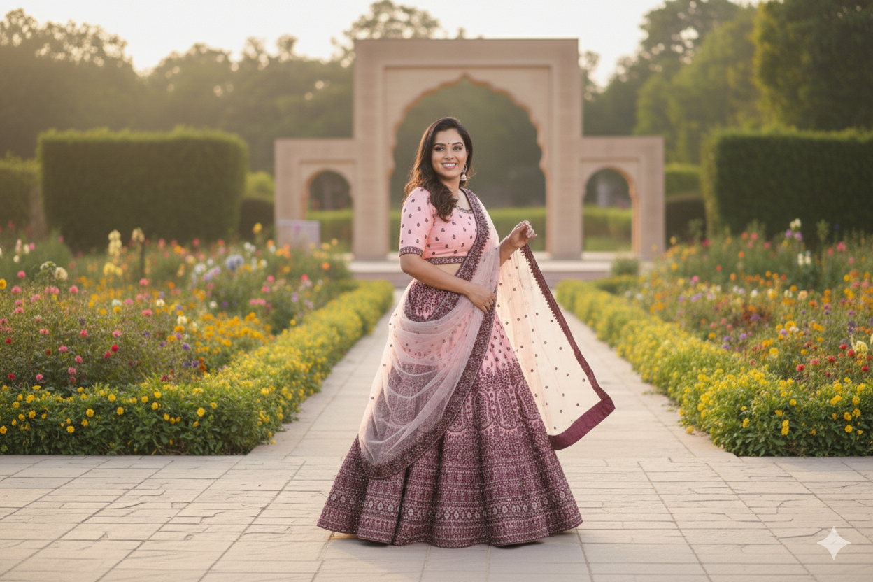 GIRLISH GHAGRA ODHNI