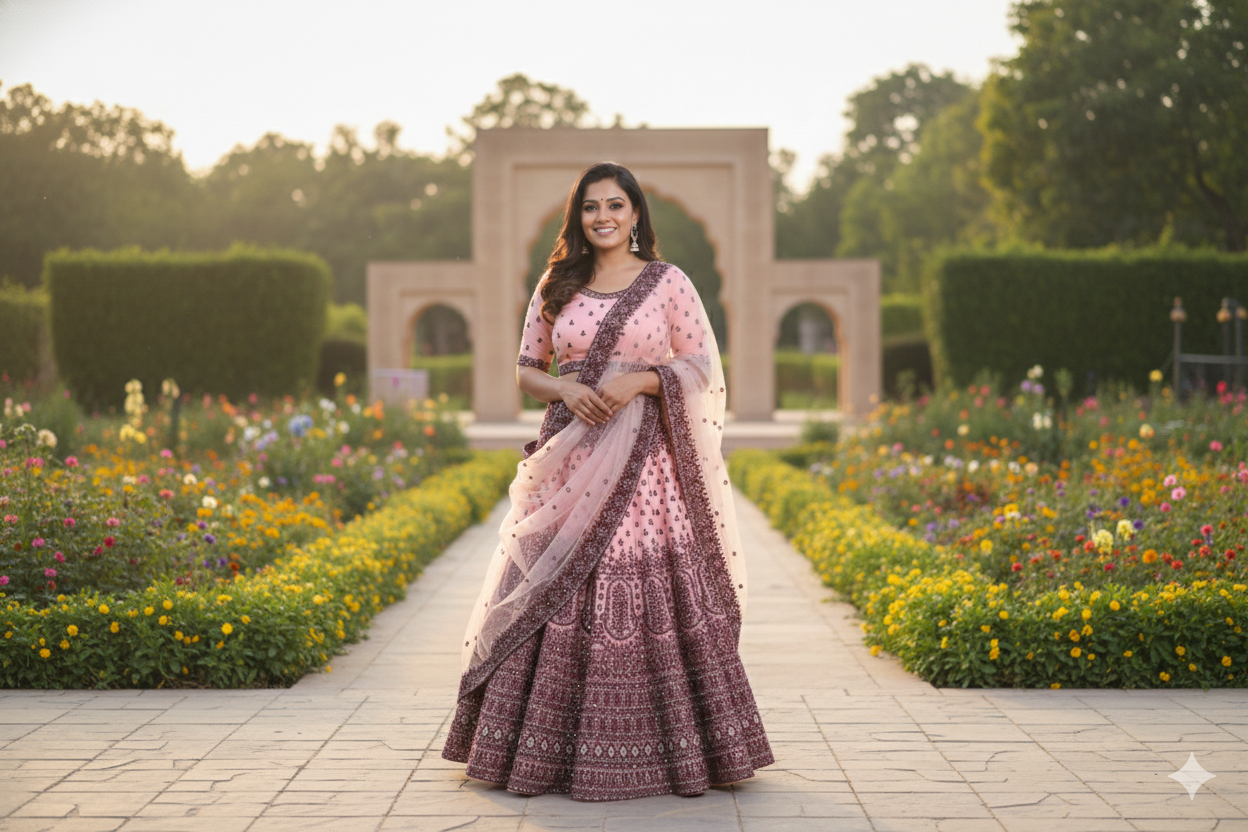GIRLISH GHAGRA ODHNI