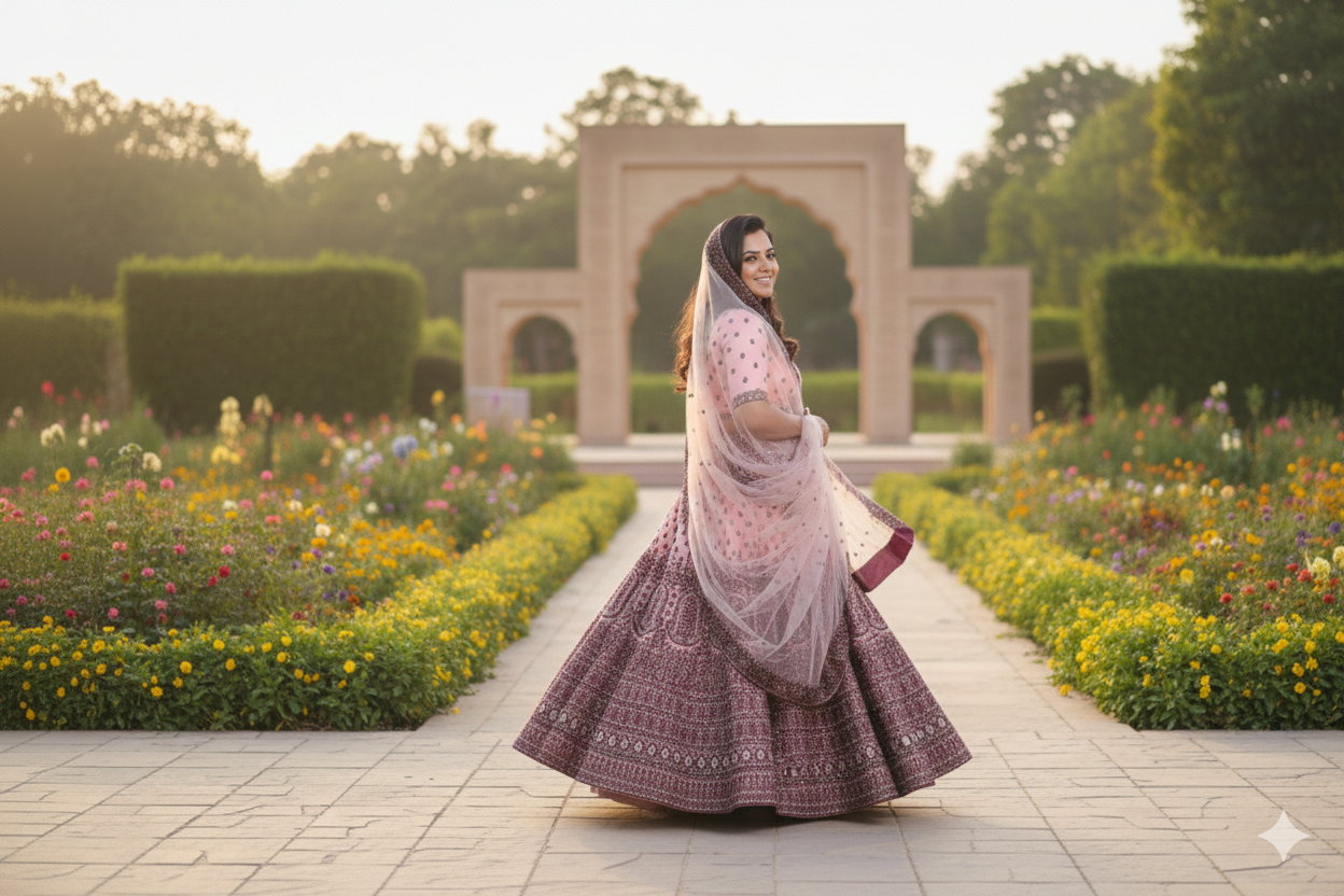 GIRLISH GHAGRA ODHNI
