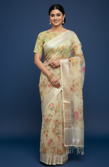 ORGANZA SAREE