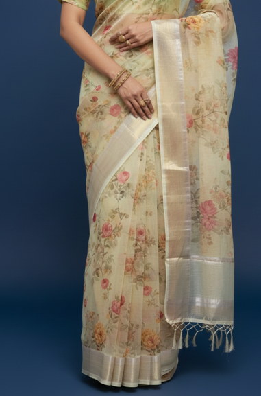 ORGANZA SAREE