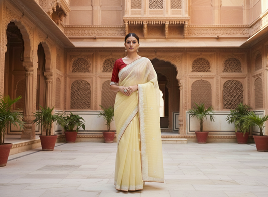 ORGANZA SAREE