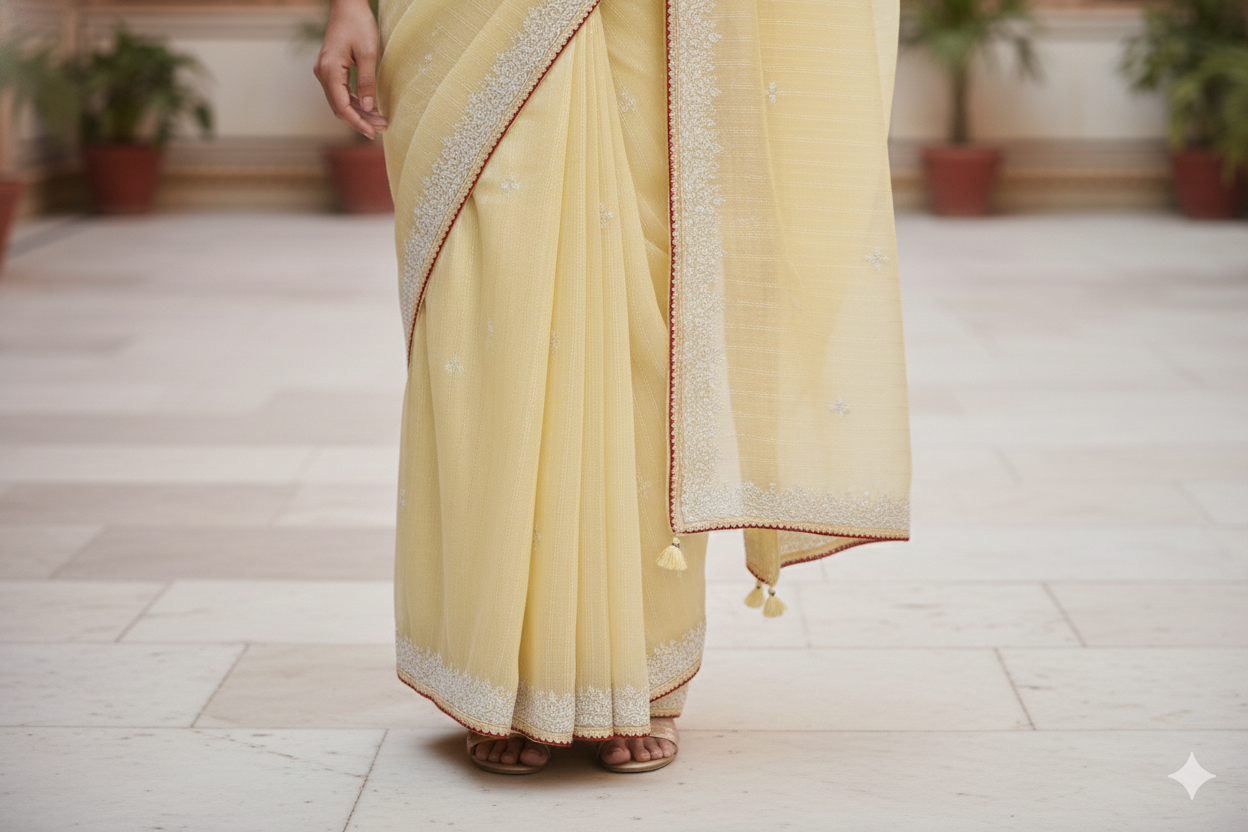 ORGANZA SAREE