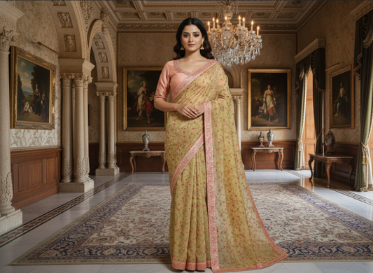 HANDWORK SAREE