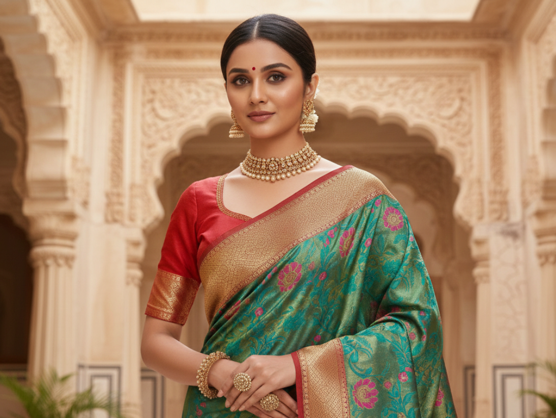 SEMI SILK SAREE