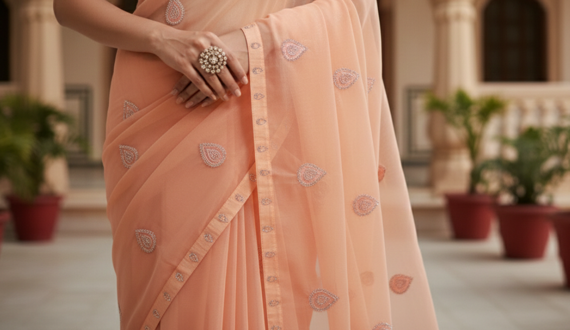 SYNTHETIC SAREE
