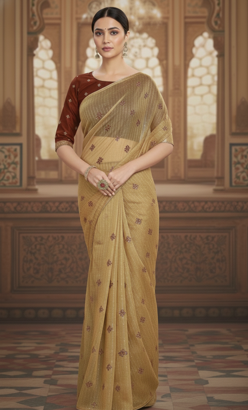 ORGANZA SAREE