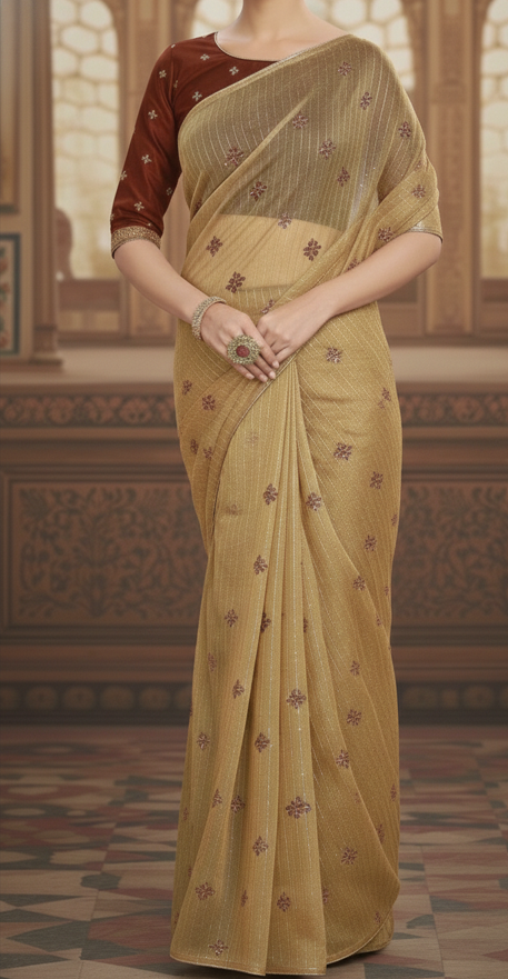 ORGANZA SAREE
