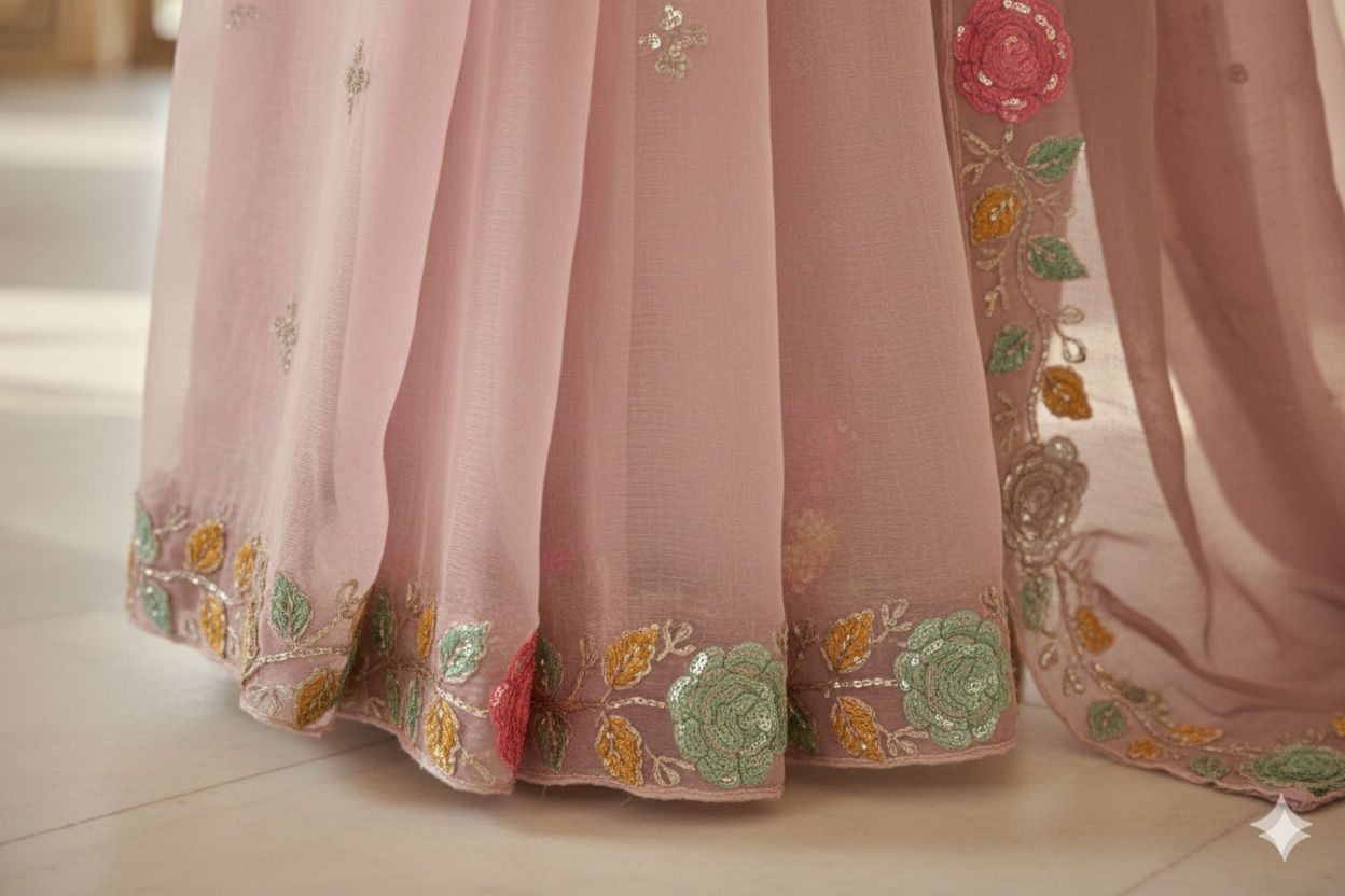 ORGANZA SAREE