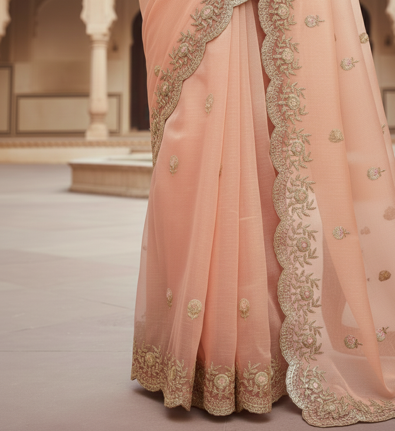 ORGANZA SAREE