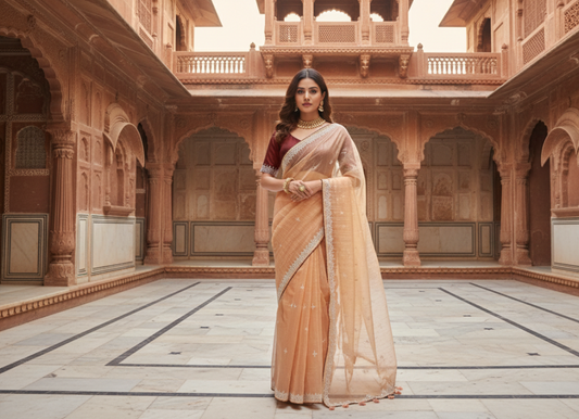 ORGANZA SAREE