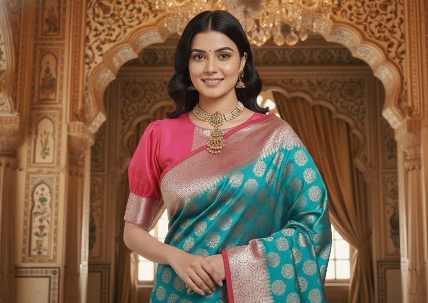 SEMI SILK SAREE