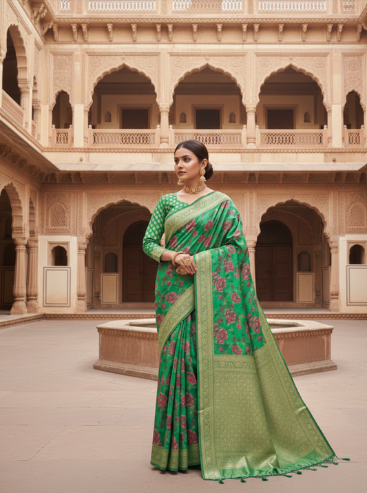 SEMI SILK SAREE