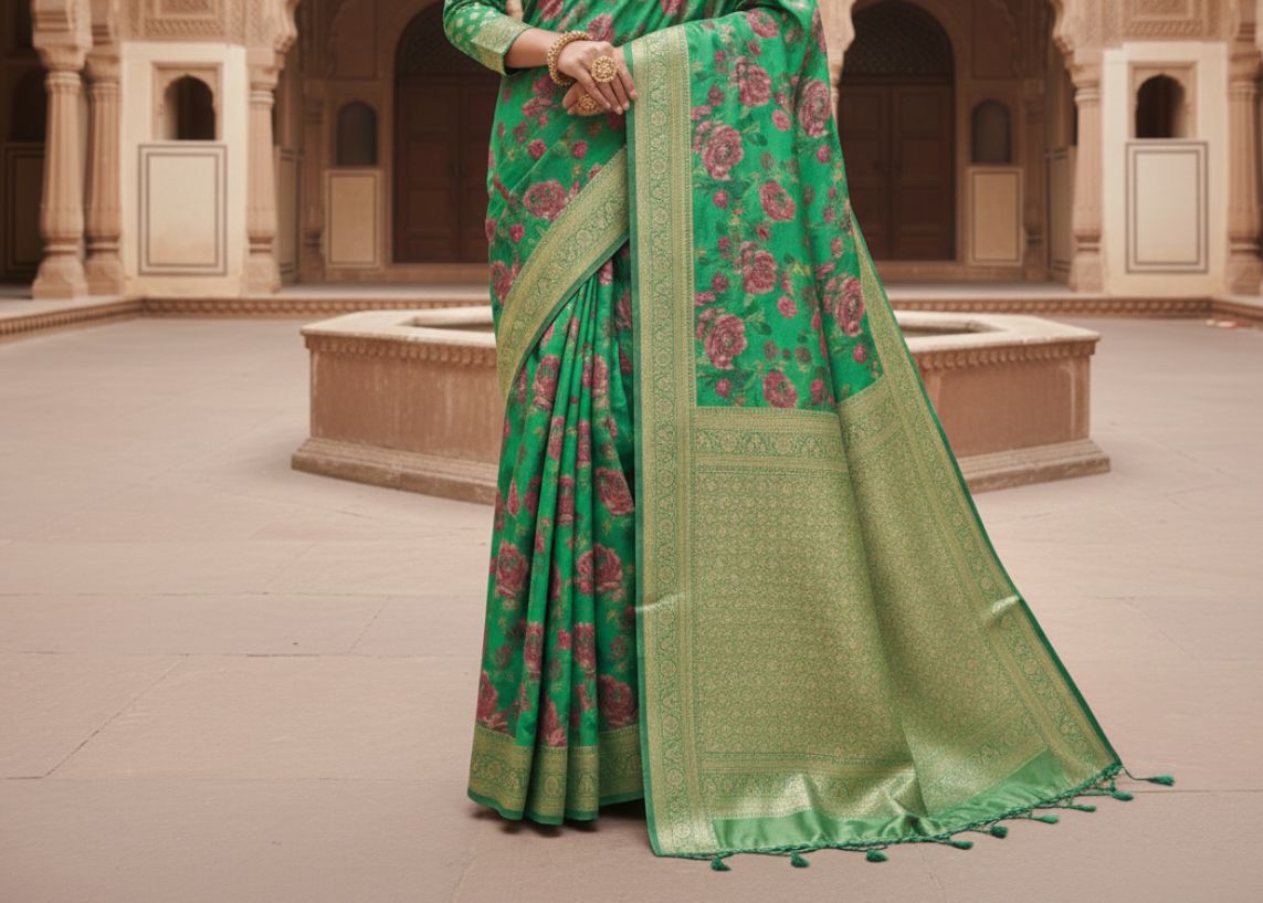 SEMI SILK SAREE