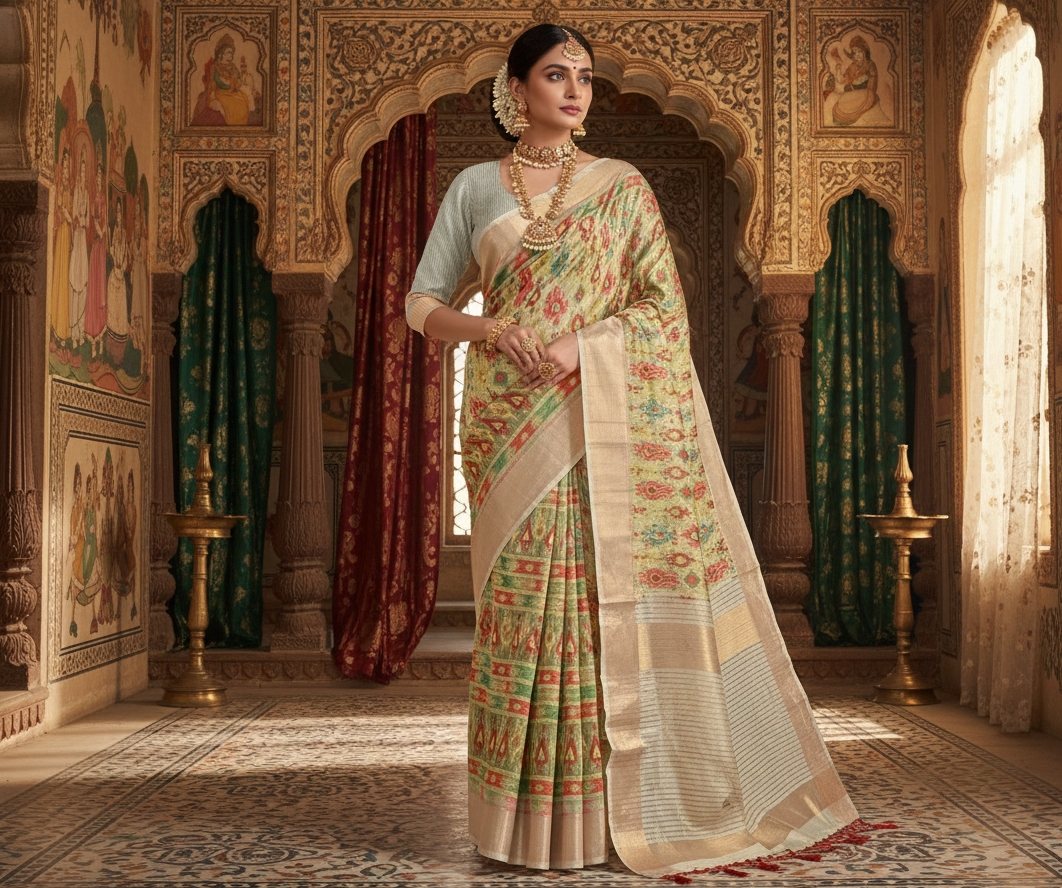 SEMI SILK SAREE