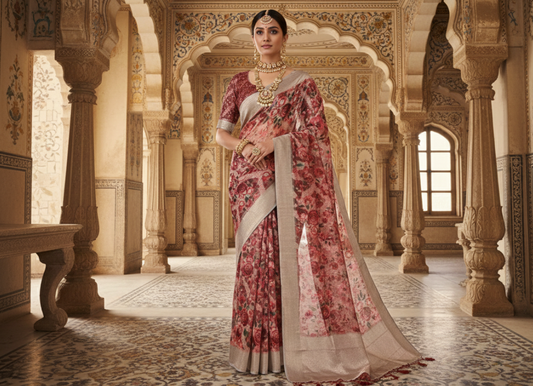 ORGANZA SAREE