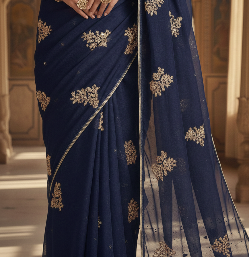SYNTHETIC SAREE