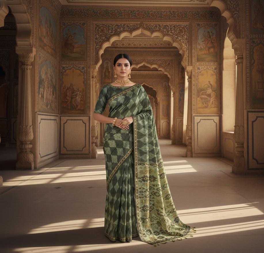SEMI SILK SAREE