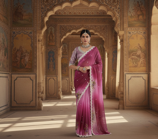 ORGANZA SAREE