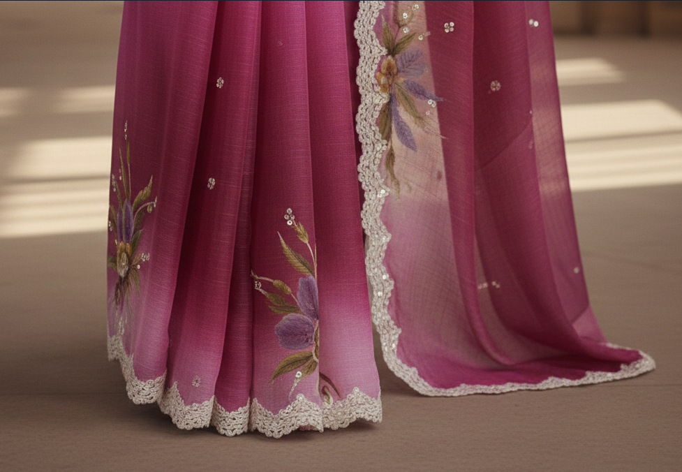ORGANZA SAREE