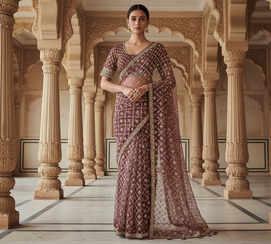 HANDWORK SAREE