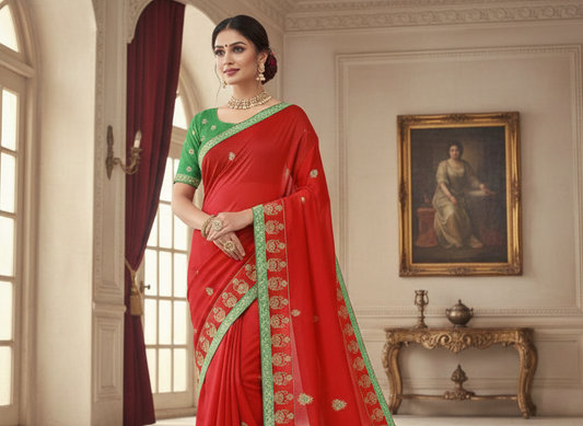 HANDWORK SAREE