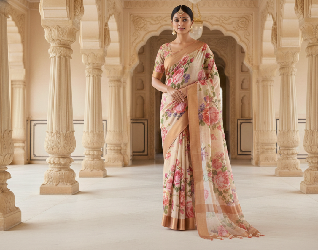 SEMI SILK SAREE