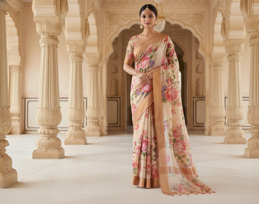 SEMI SILK SAREE