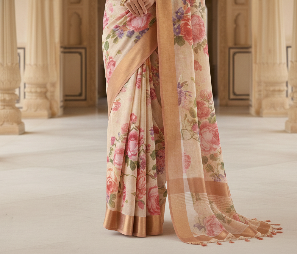 SEMI SILK SAREE