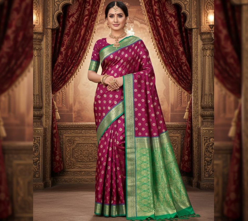 SEMI SILK SAREE