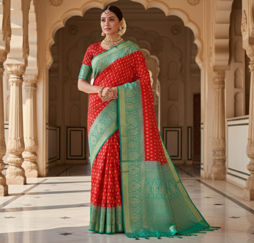 SEMI SILK SAREE