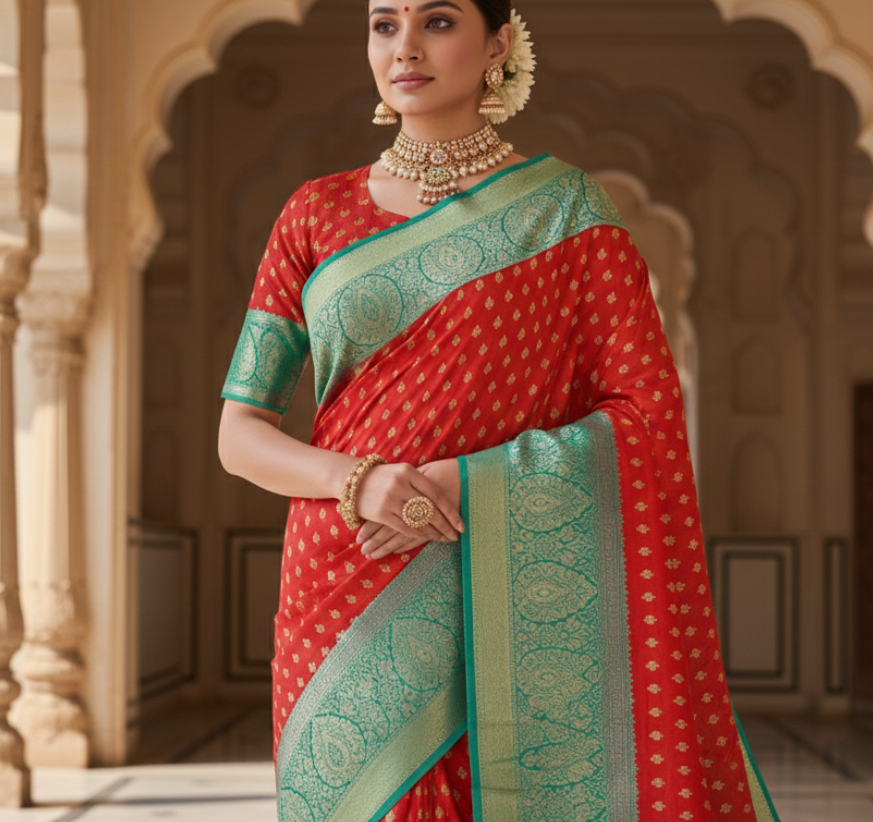 SEMI SILK SAREE