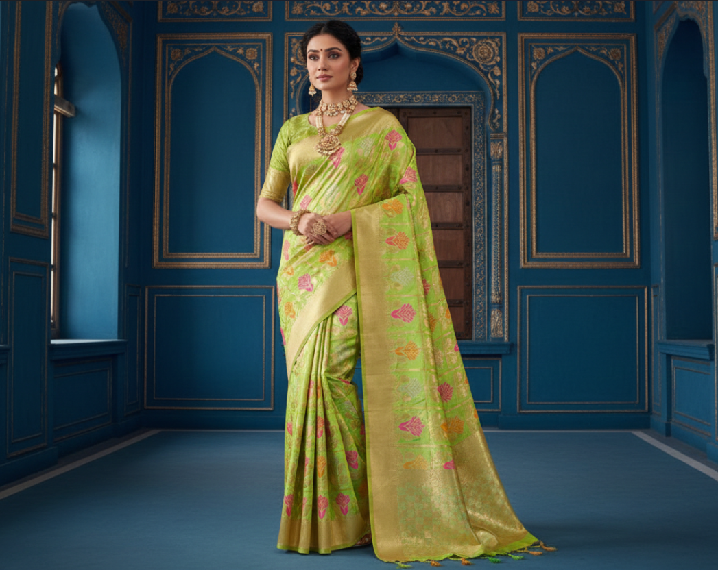 SEMI SILK SAREE