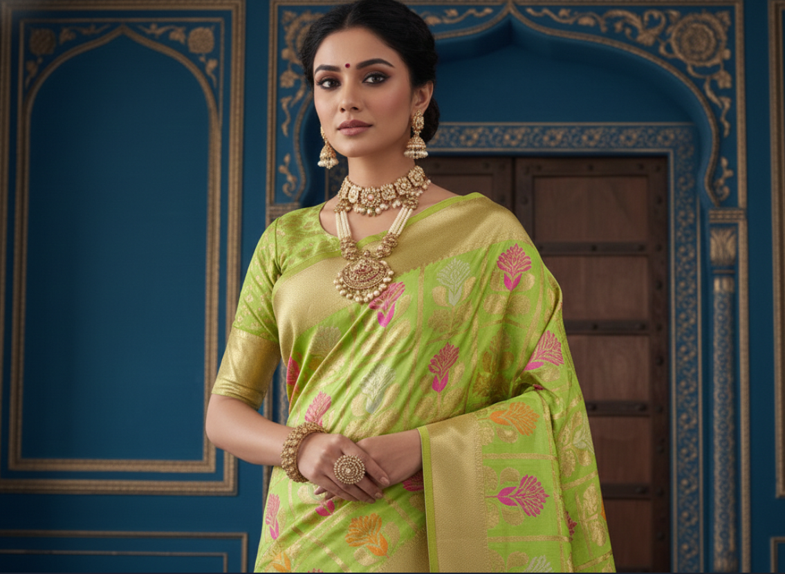 SEMI SILK SAREE