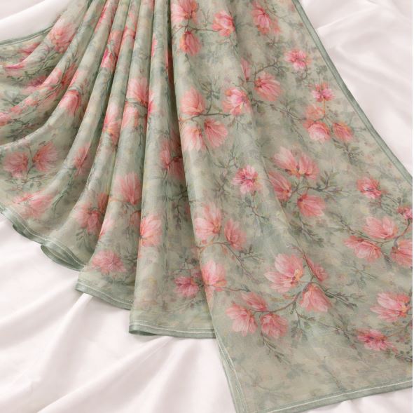 ORGANZA SAREE
