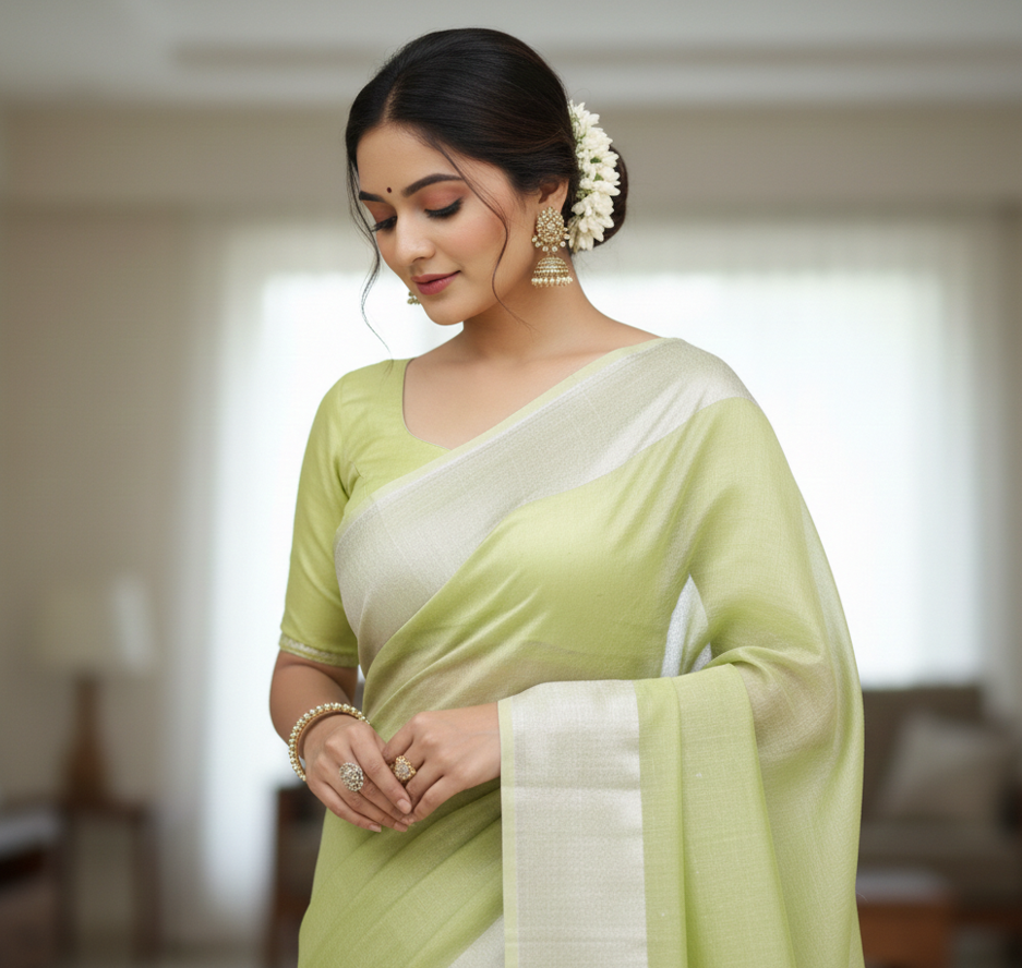 LINEN SAREE