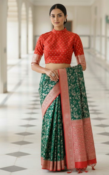 SEMI SILK SAREE
