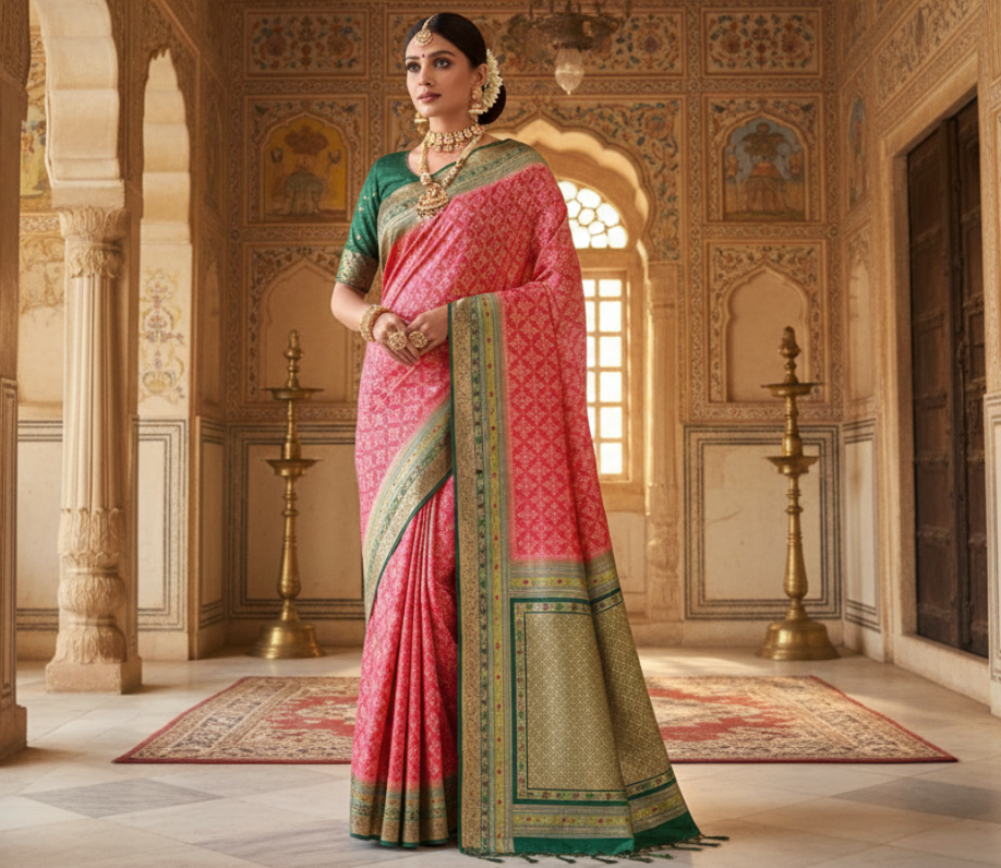 POCHAMPALLY SILK SAREE